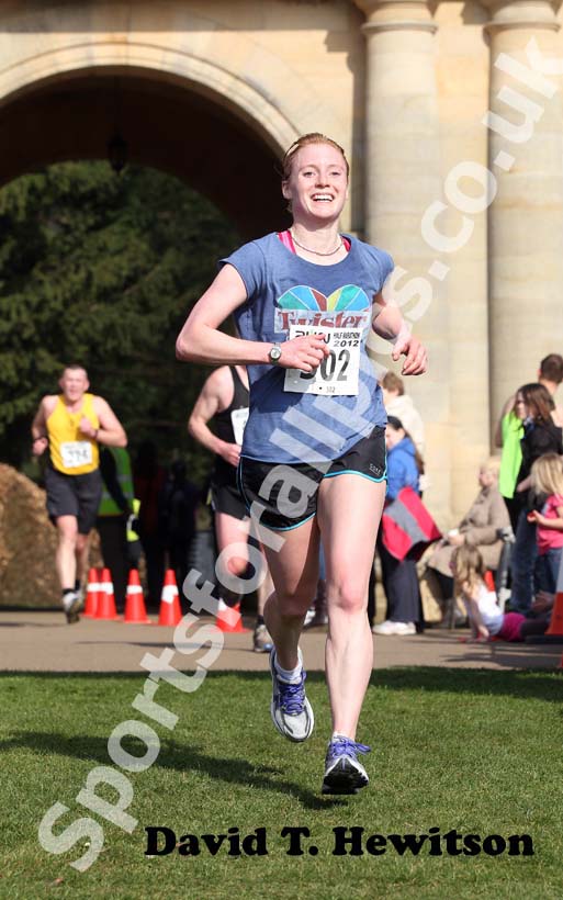 Fiona Taylor wins the Run Northumberland Half Marathon.